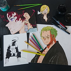 Atelier Manga, atelier de Samuel Guillet