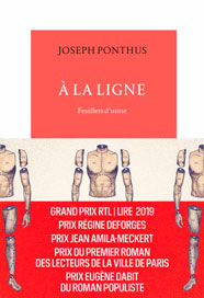 À la ligne, de Joseph Ponthus aux éditions Gallimard