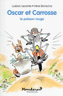 Oscar et Carrosse : Le poisson rouge, de Ludovic Lecomte et Irène Bonacina aux éditions École Des Loisir